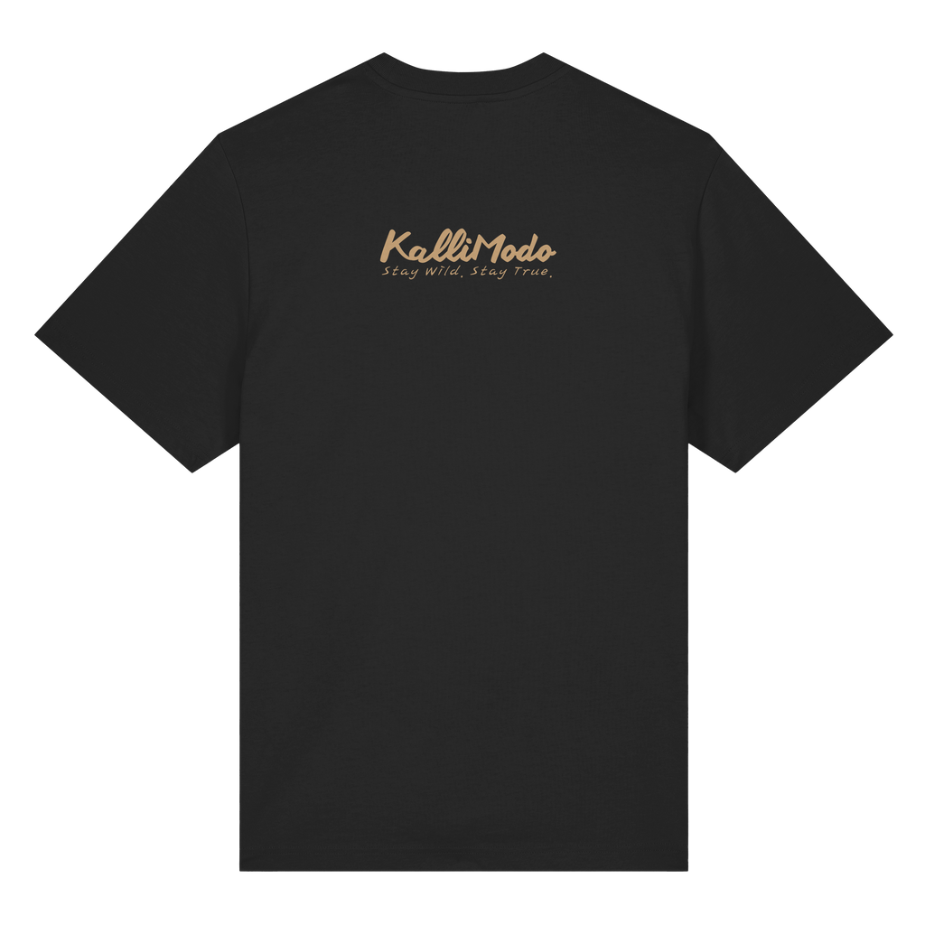 Heavy Shirt Kalli Brother Two "Excuse Me" Frontprint - Organic Heavy Shirt