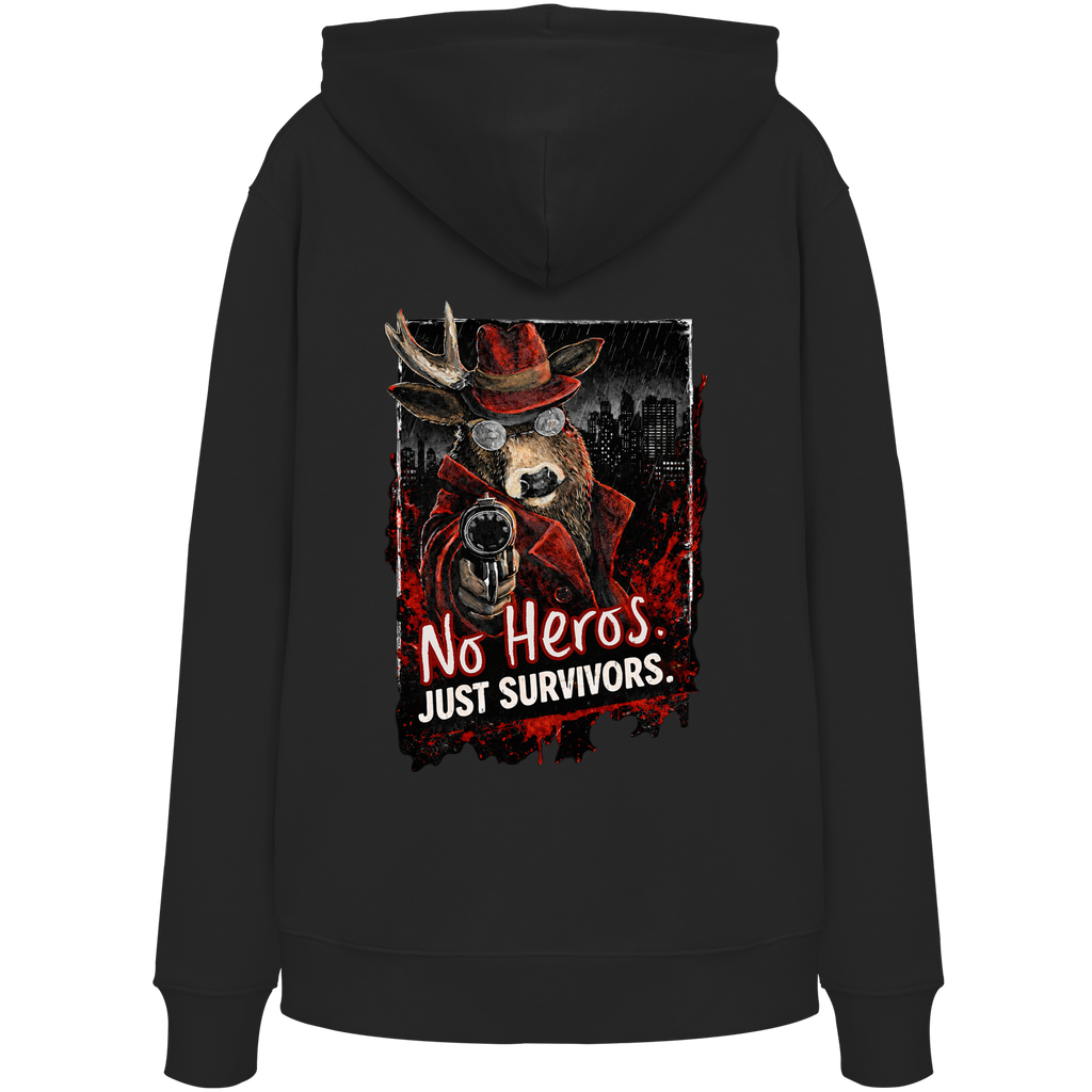 Bio Hoodie - Kalli Brother2 "No Heros, Just Survivors"