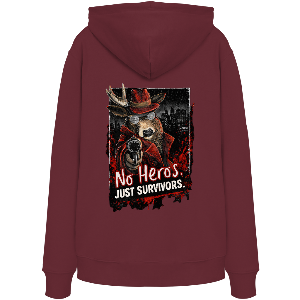 Bio Hoodie - Kalli Brother2 "No Heros, Just Survivors"