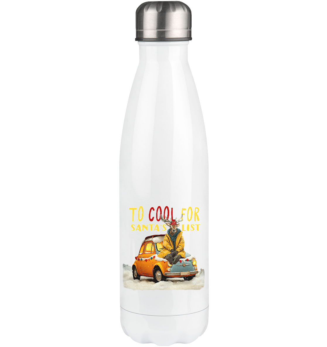 Kalli Cool X-Mas Waterbottle - Thermoflasche 500ml