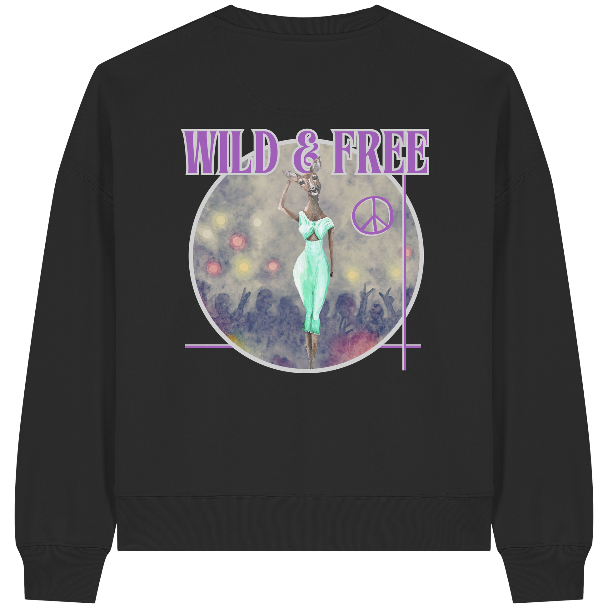 Kalli Wife Boxcut Sweatshirt - Womens Organic Boxcut Sweatshirt