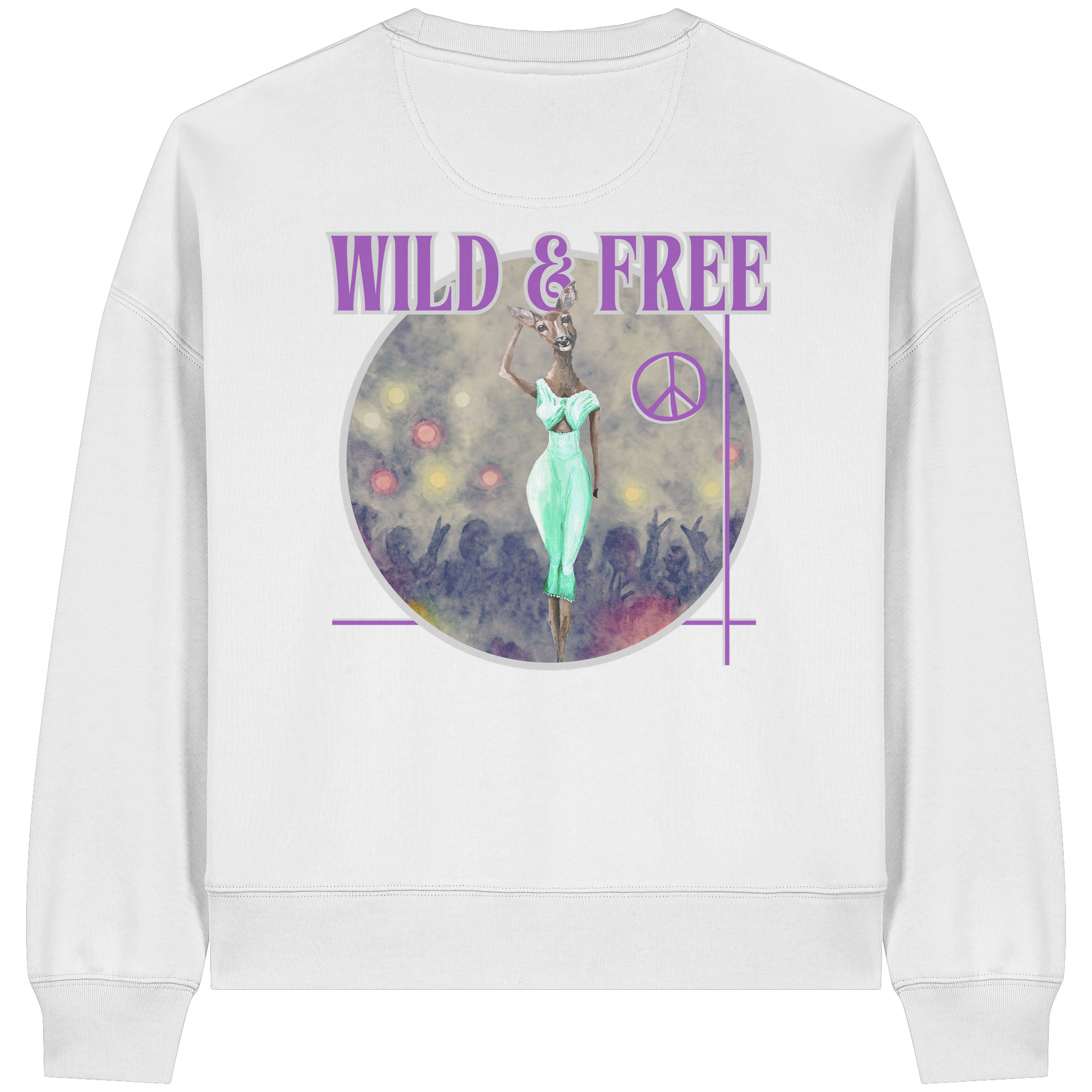 Kalli Wife Boxcut Sweatshirt - Womens Organic Boxcut Sweatshirt