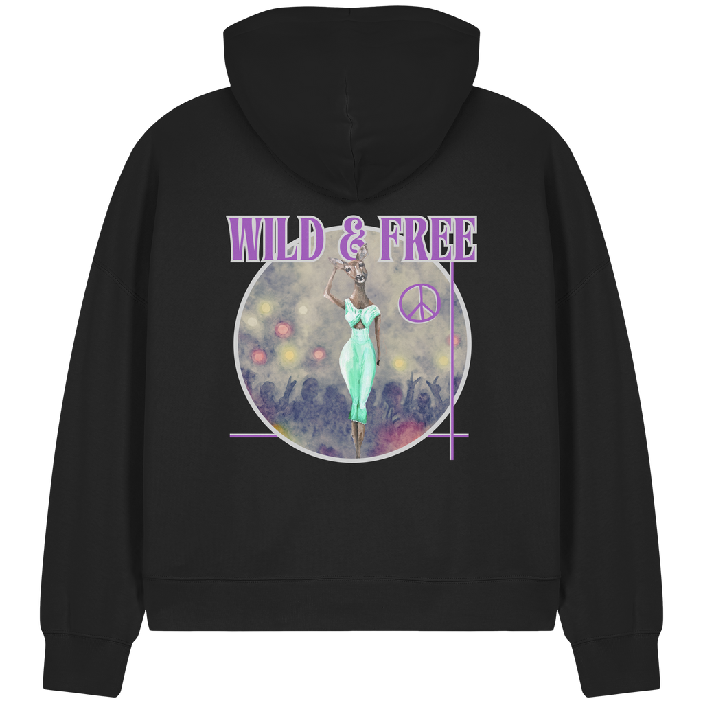 Kalli Wife Boxcut Zipper - Womens Organic Boxcut Zipper