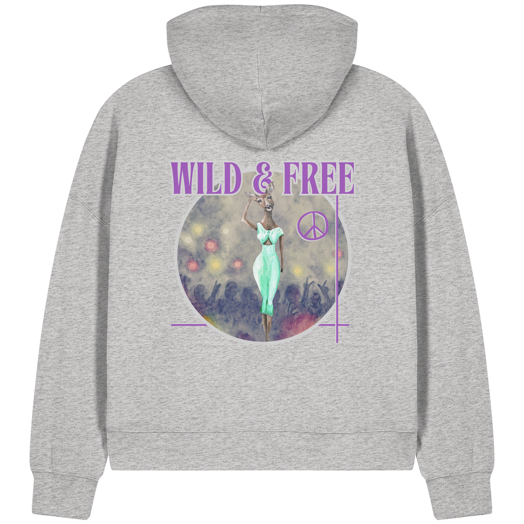 Kalli Wife Boxcut Zipper - Womens Organic Boxcut Zipper