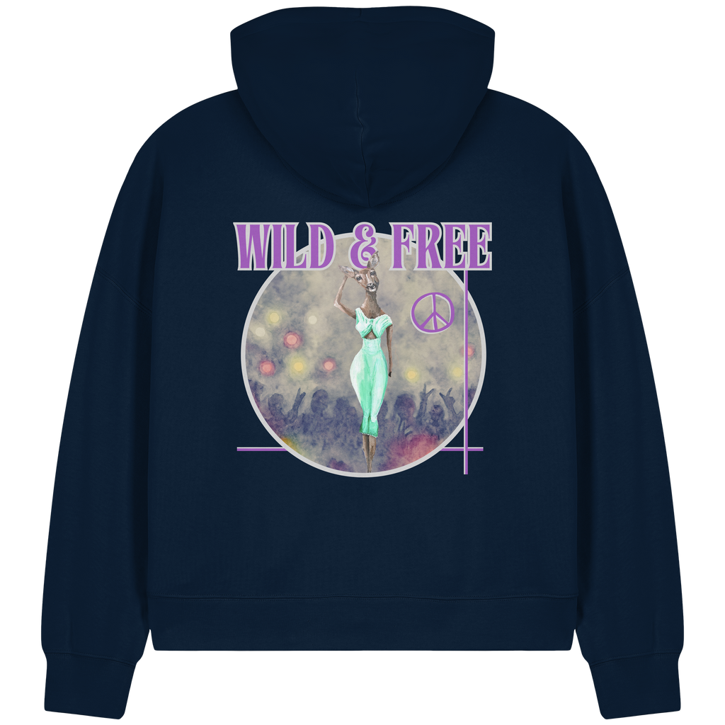 Kalli Wife Boxcut Zipper - Womens Organic Boxcut Zipper