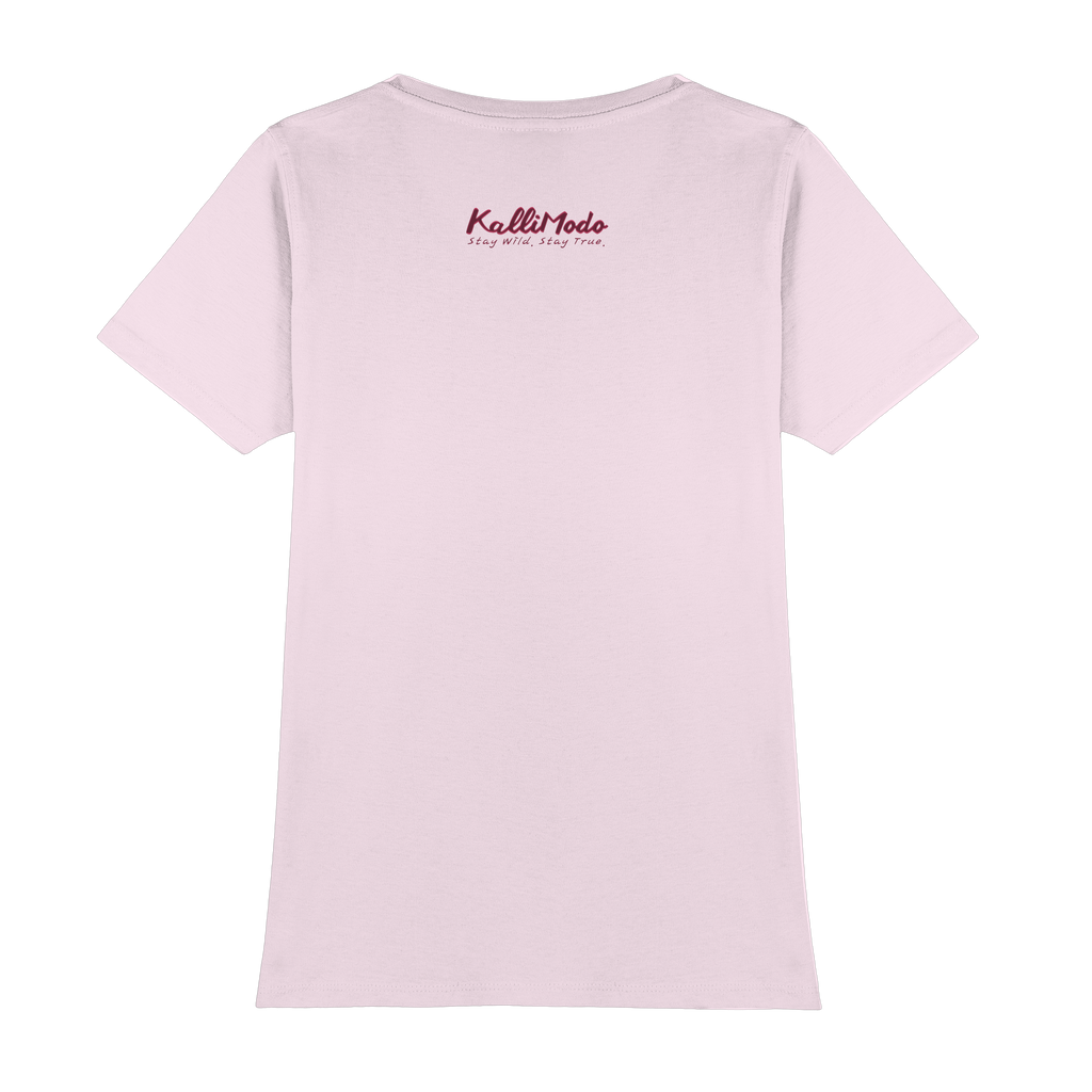 Bio T-Shirt Kallis Rose Beast (Frontprint) - Womens Premium Classic T-Shirt