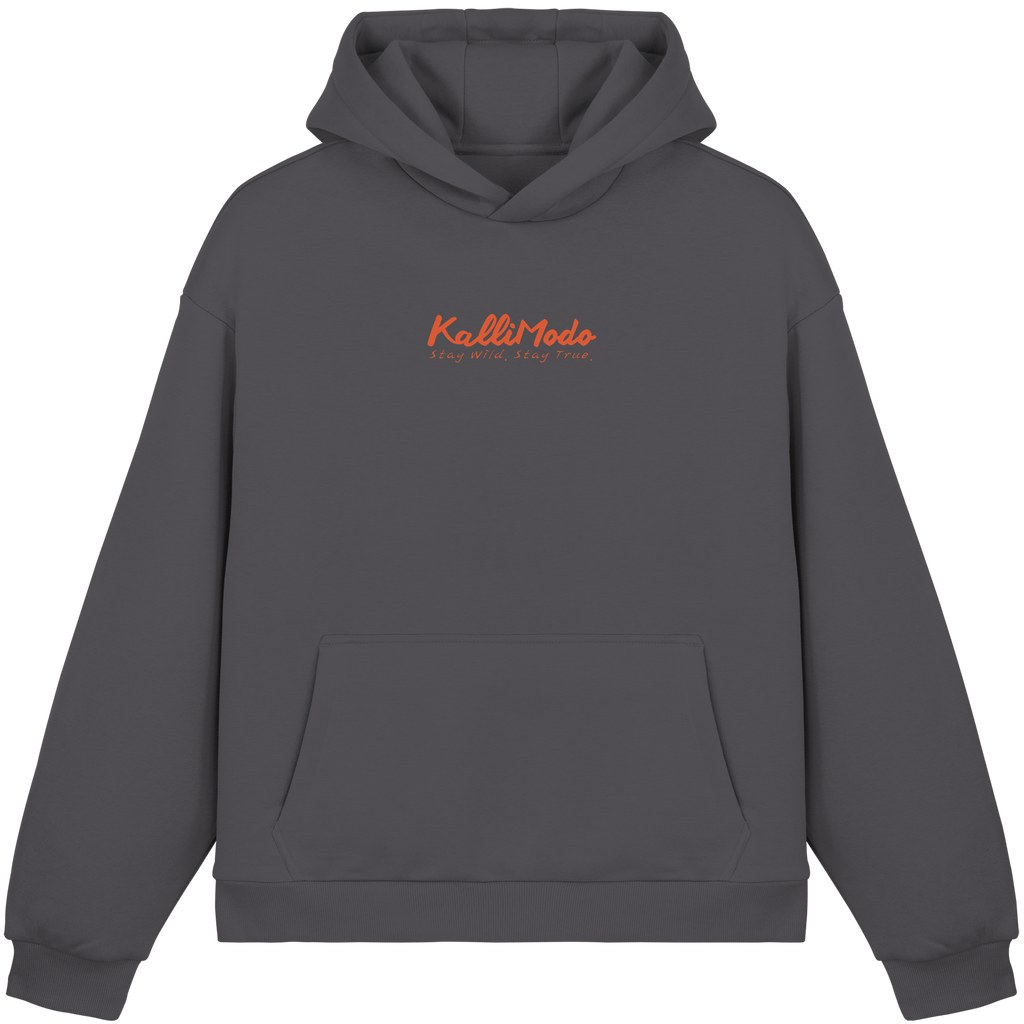 Kalli Brother Fluffy Hoodie - Fluffy Boxcut Hoodie