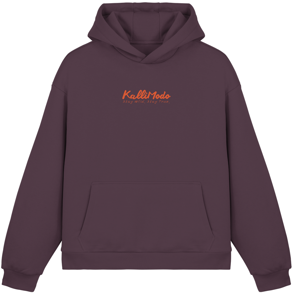 Kalli Brother Fluffy Hoodie - Fluffy Boxcut Hoodie