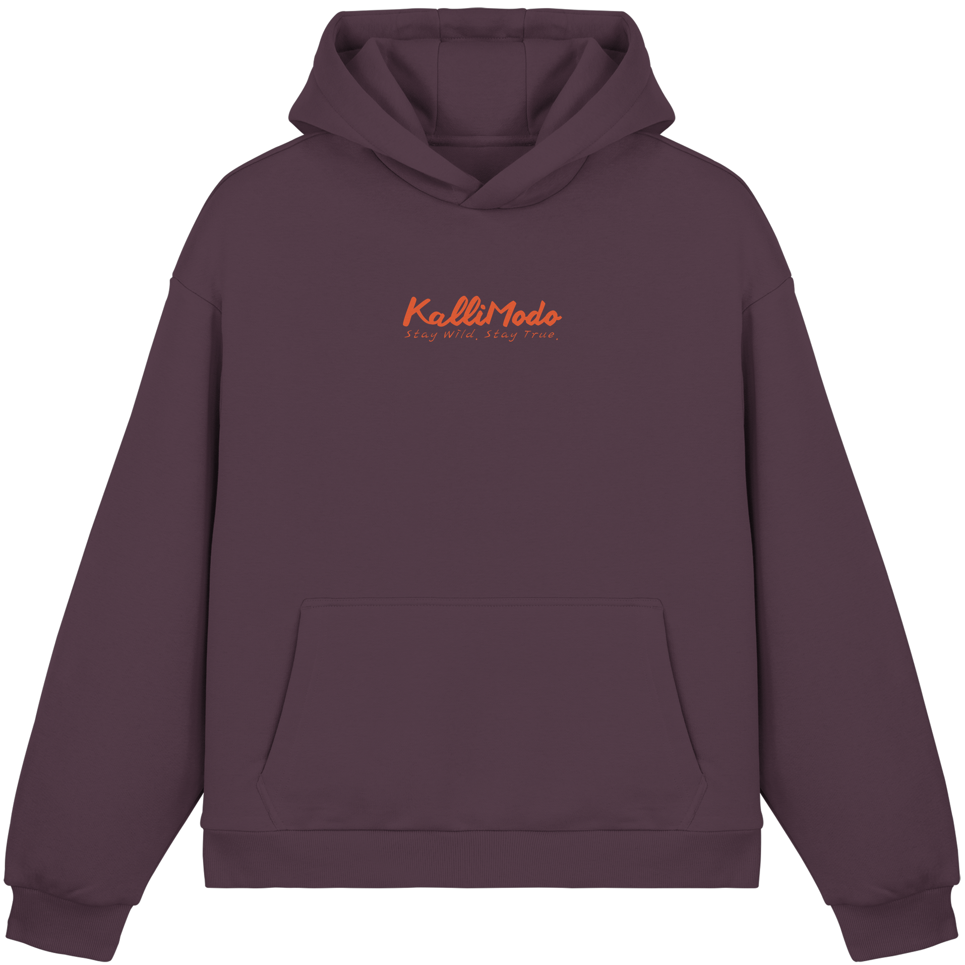 Kalli Brother Fluffy Hoodie - Fluffy Boxcut Hoodie