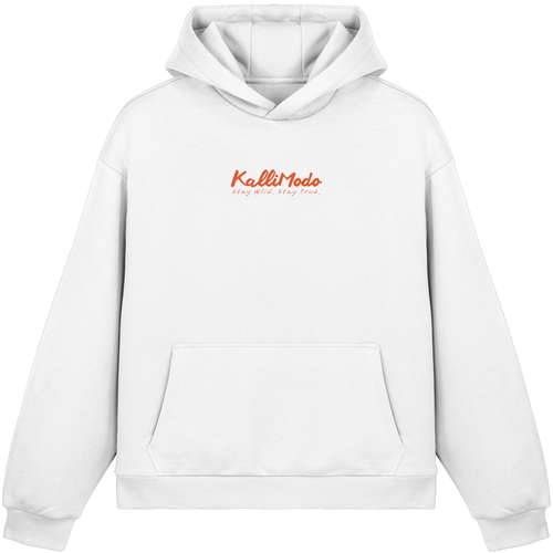 Kalli Brother Fluffy Hoodie - Fluffy Boxcut Hoodie
