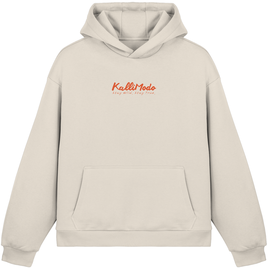 Kalli Brother Fluffy Hoodie - Fluffy Boxcut Hoodie
