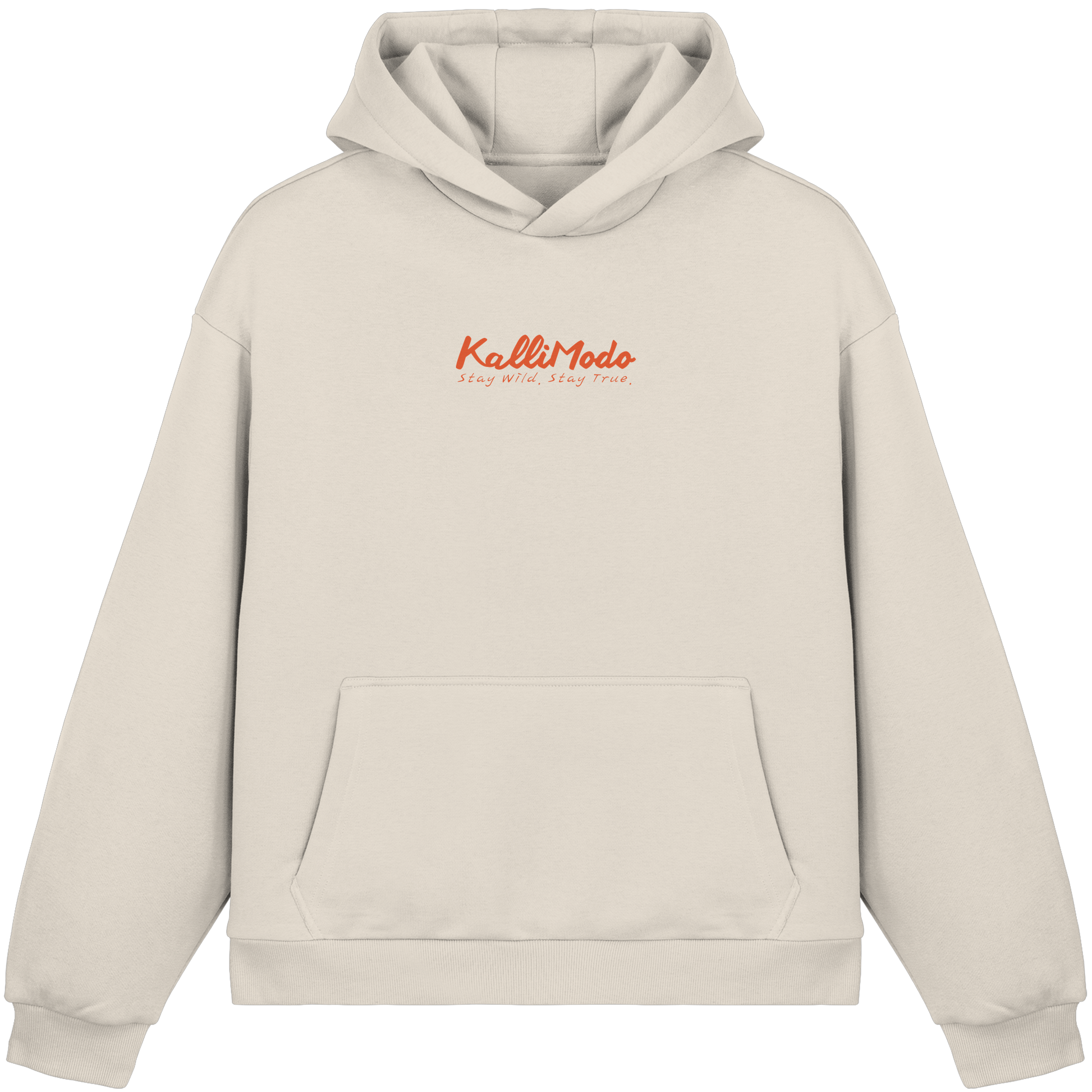 Kalli Brother Fluffy Hoodie - Fluffy Boxcut Hoodie