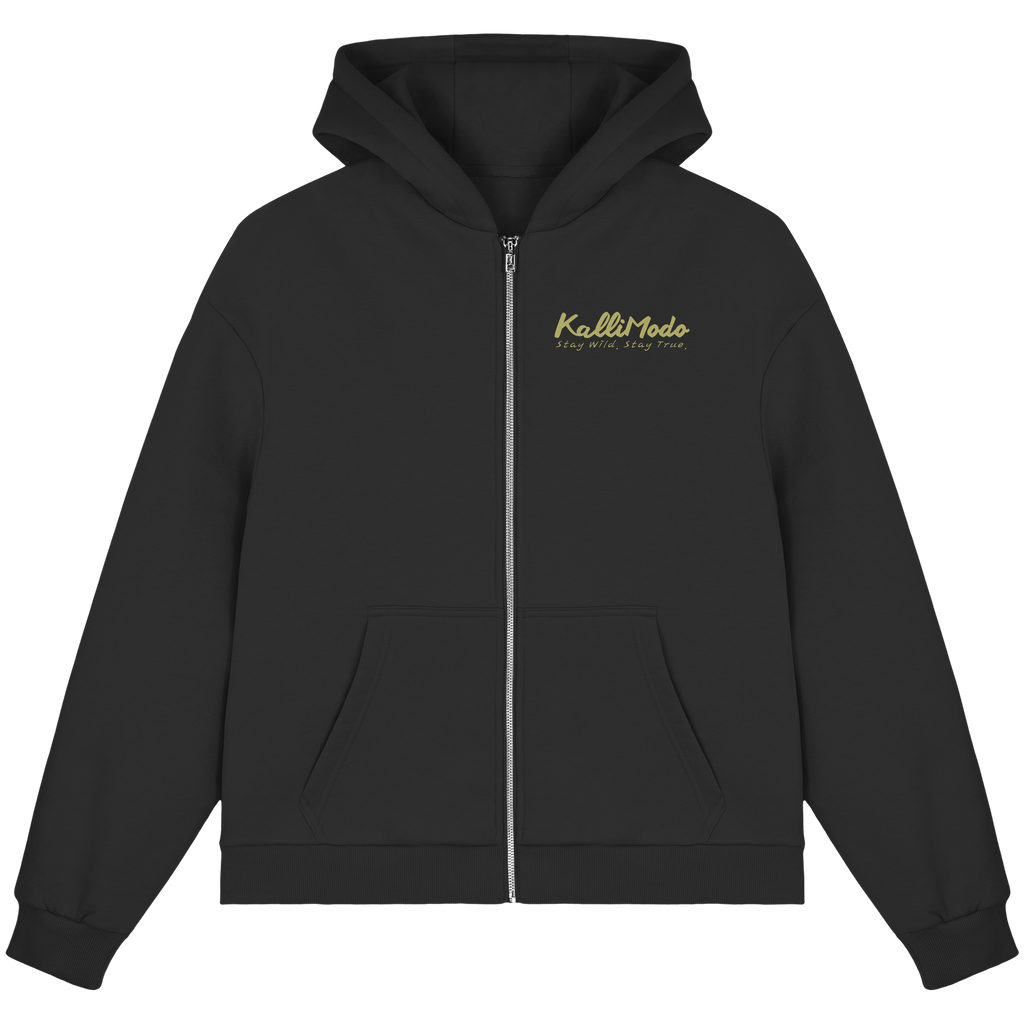 Boxcut Zipper Fluffy "Kalli Sister 2" Out of Office - Fluffy Boxcut Zipper