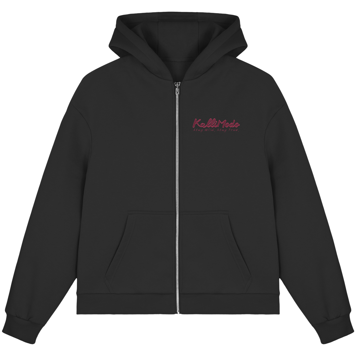 Boxcut Zipper Fluffy "Rose Beast" - Fluffy Boxcut Zipper