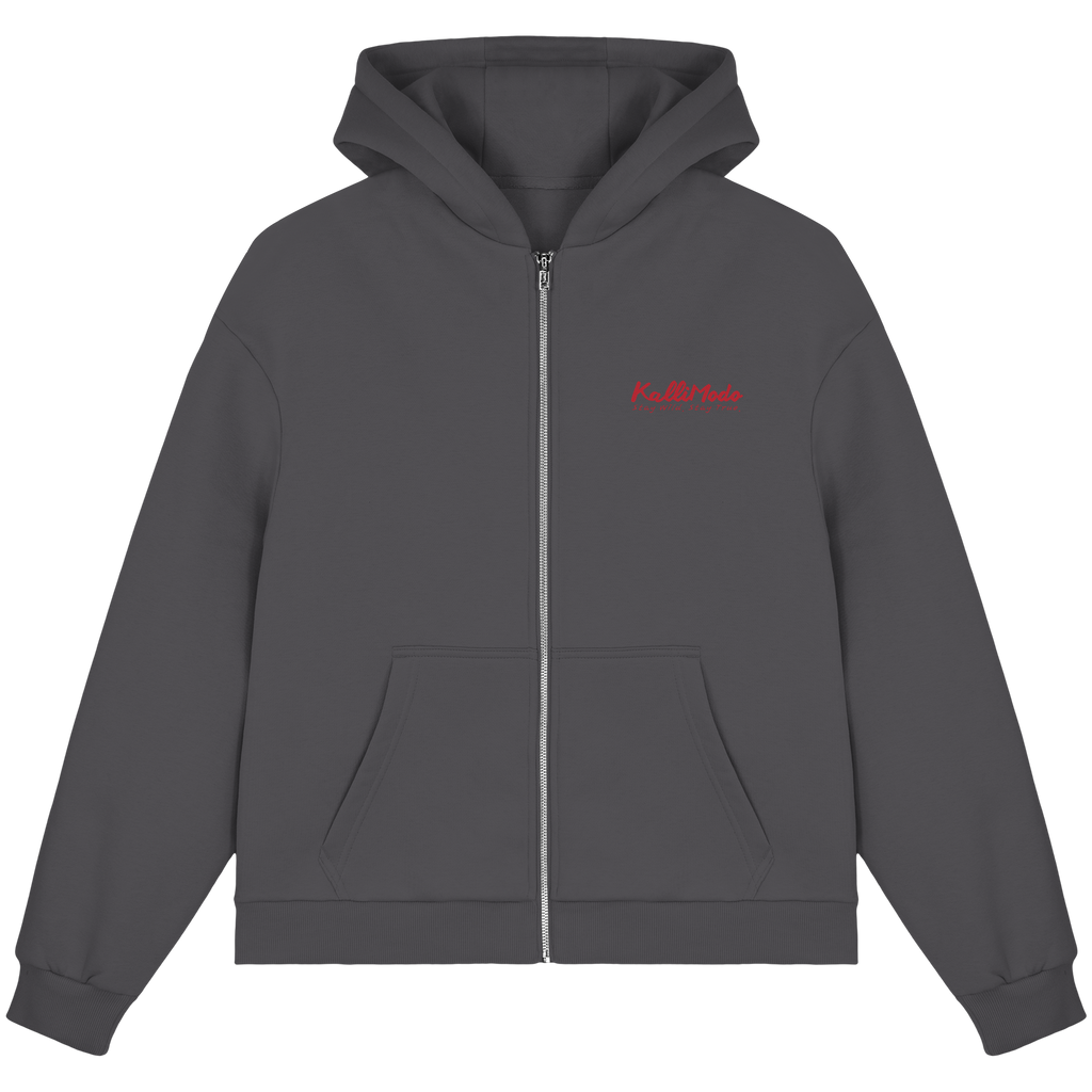 Kalli Cool X-Mas Fluffy Zipper - Fluffy Boxcut Zipper