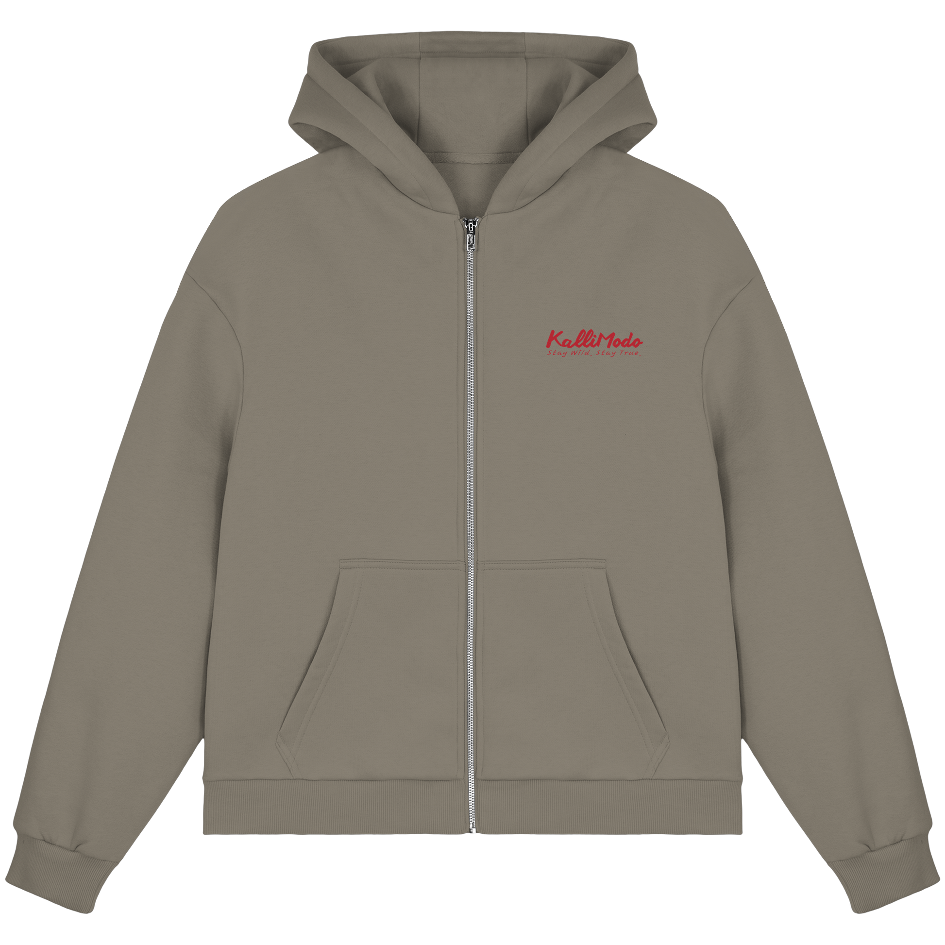 Kalli Cool X-Mas Fluffy Zipper - Fluffy Boxcut Zipper