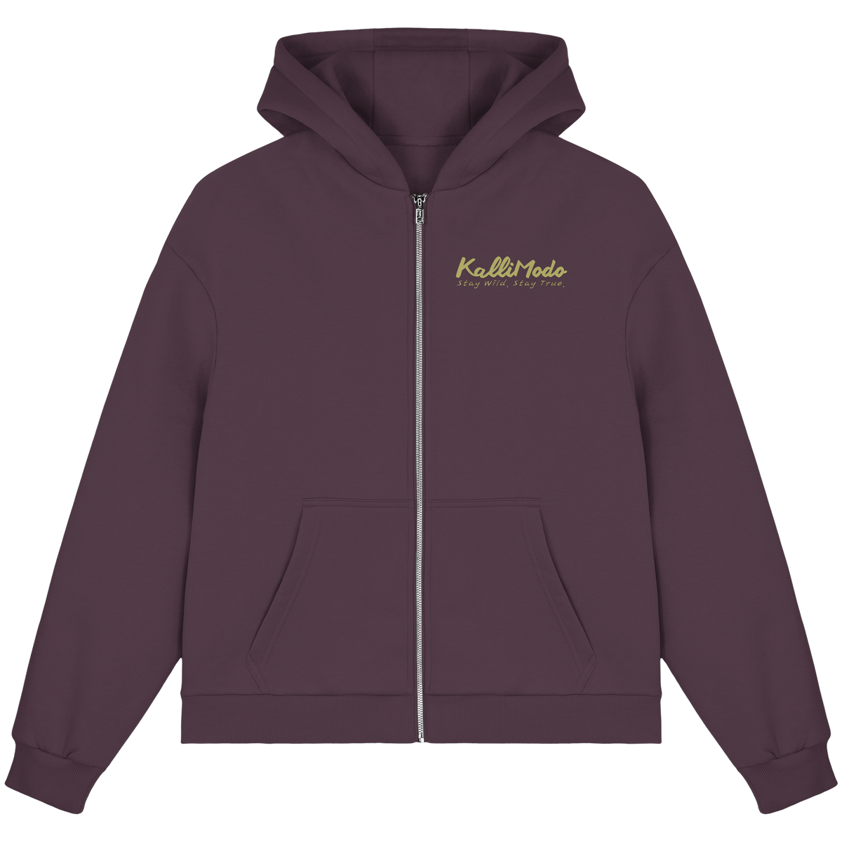 Boxcut Zipper Fluffy "Kalli Sister 2" Out of Office - Fluffy Boxcut Zipper