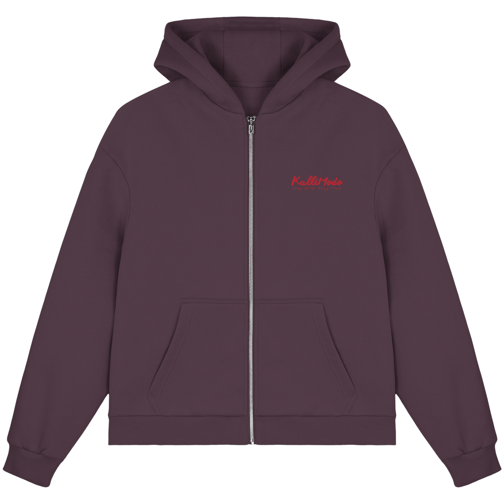 Kalli Cool X-Mas Fluffy Zipper - Fluffy Boxcut Zipper