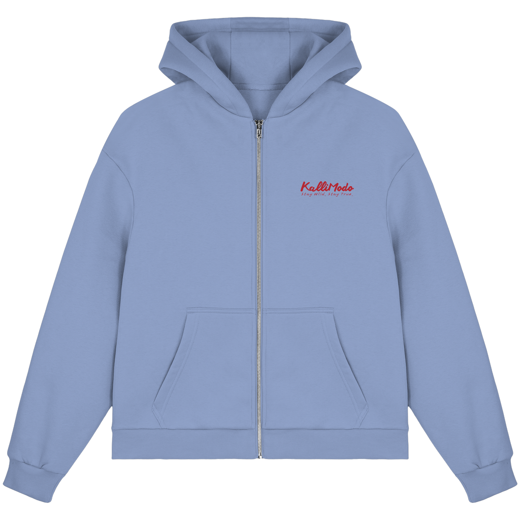 Kalli Cool X-Mas Fluffy Zipper - Fluffy Boxcut Zipper