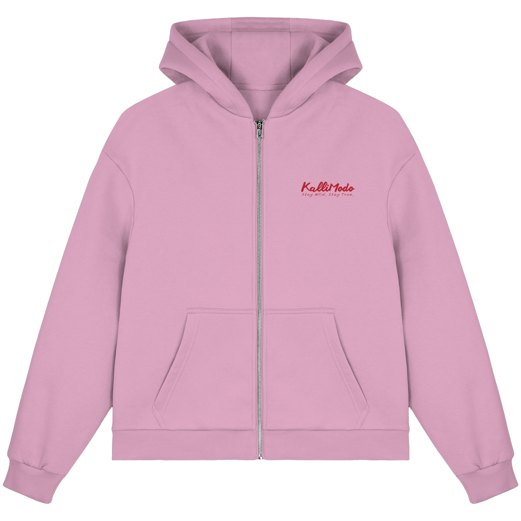 Kalli Cool X-Mas Fluffy Zipper - Fluffy Boxcut Zipper