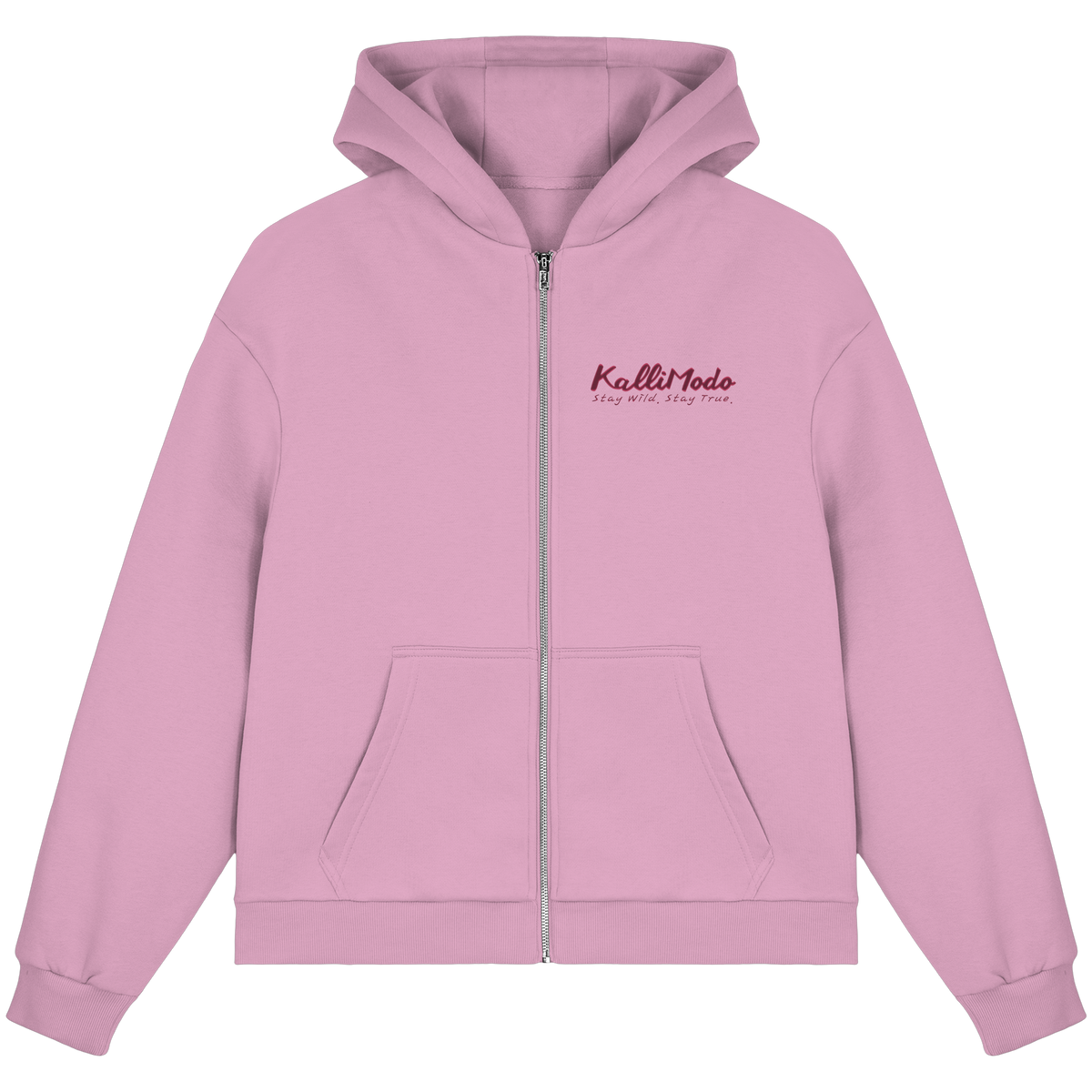 Boxcut Zipper Fluffy "Rose Beast" - Fluffy Boxcut Zipper
