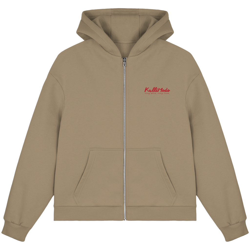 Kalli Cool X-Mas Fluffy Zipper - Fluffy Boxcut Zipper