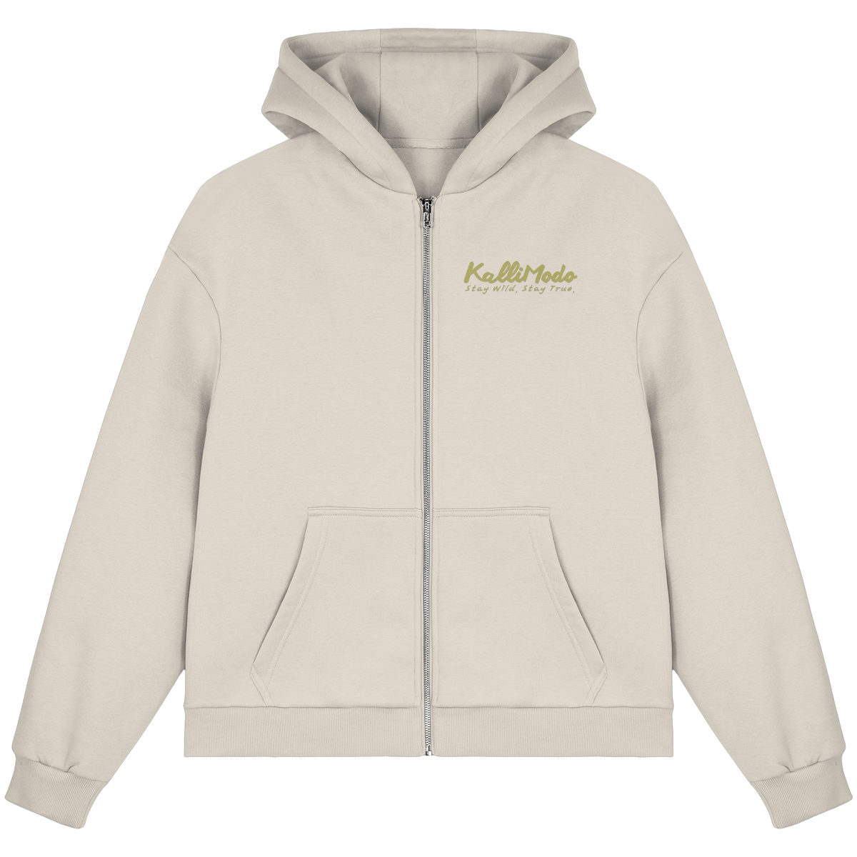 Boxcut Zipper Fluffy "Kalli Sister 2" Out of Office - Fluffy Boxcut Zipper