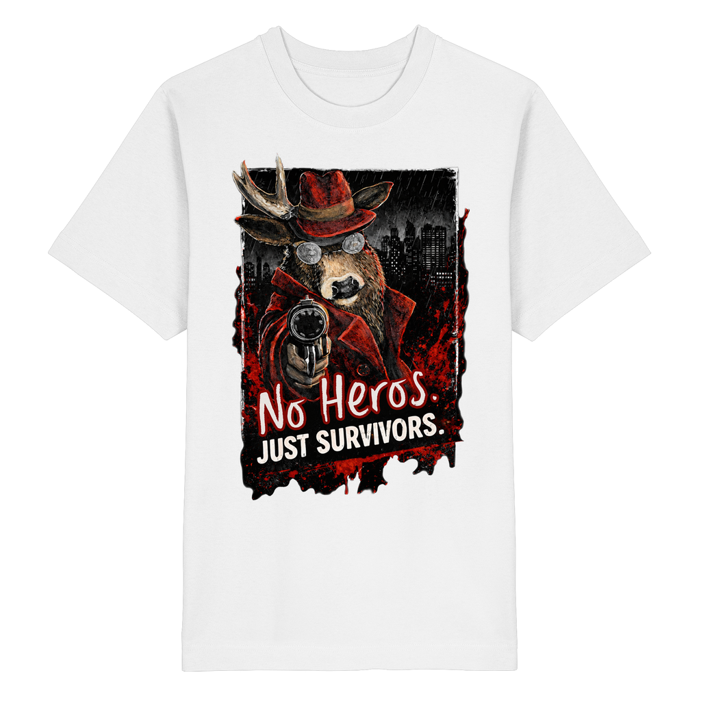 Bio Shirt Oversized - Kalli Brother2 "No Heros. Just Survivors".