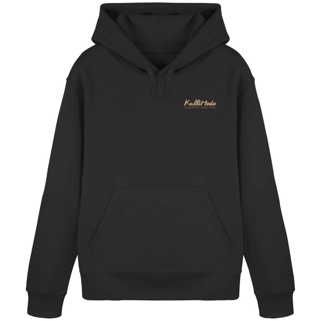 Organic Hoodie Kalli Brother Two "Excuse Me" - Organic Basic Hoodie