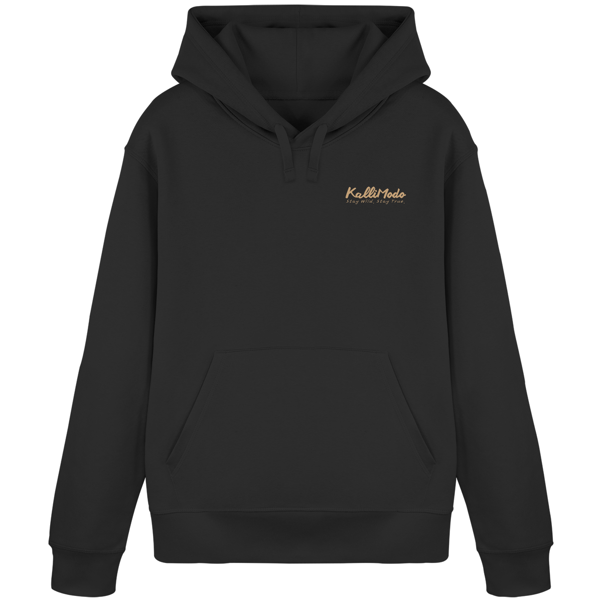 Organic Hoodie Kalli Brother Two "Excuse Me" - Organic Basic Hoodie