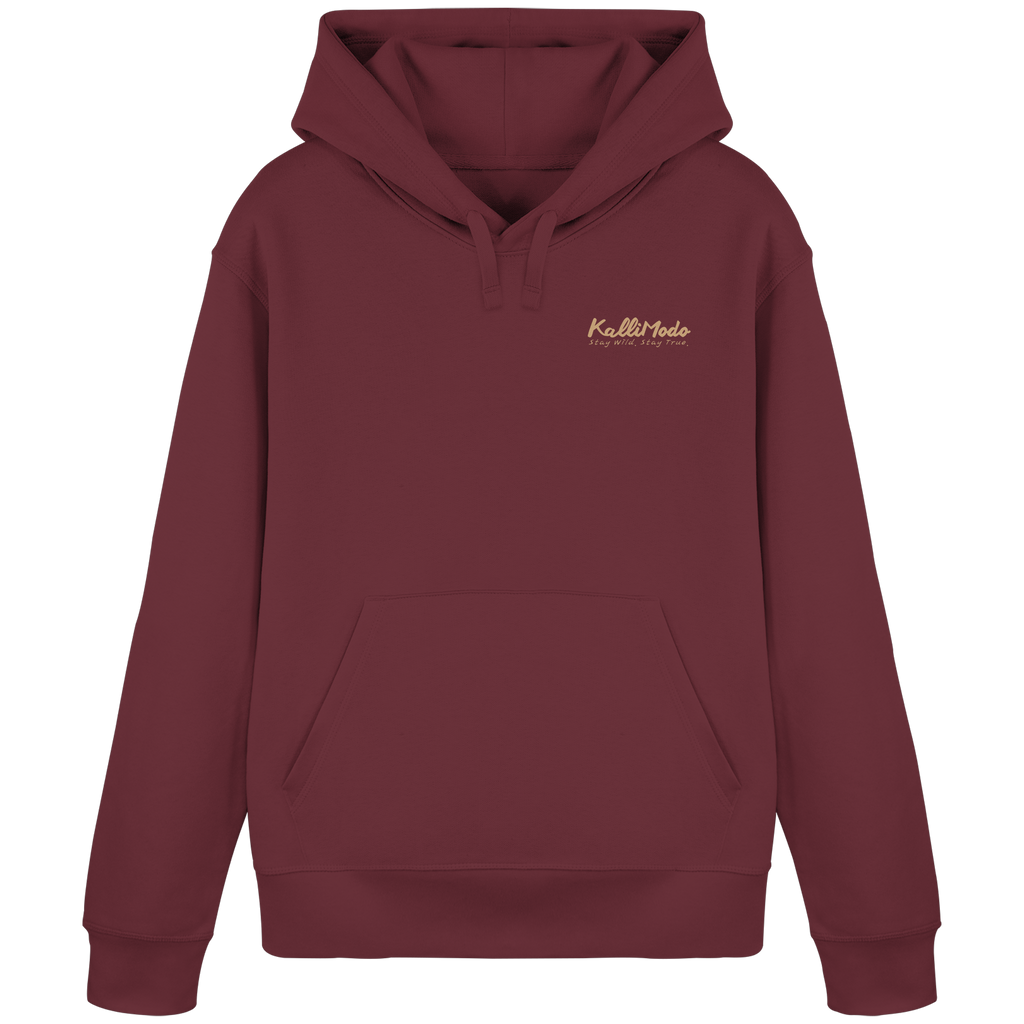 Organic Hoodie Kalli Brother Two "Excuse Me" - Organic Basic Hoodie