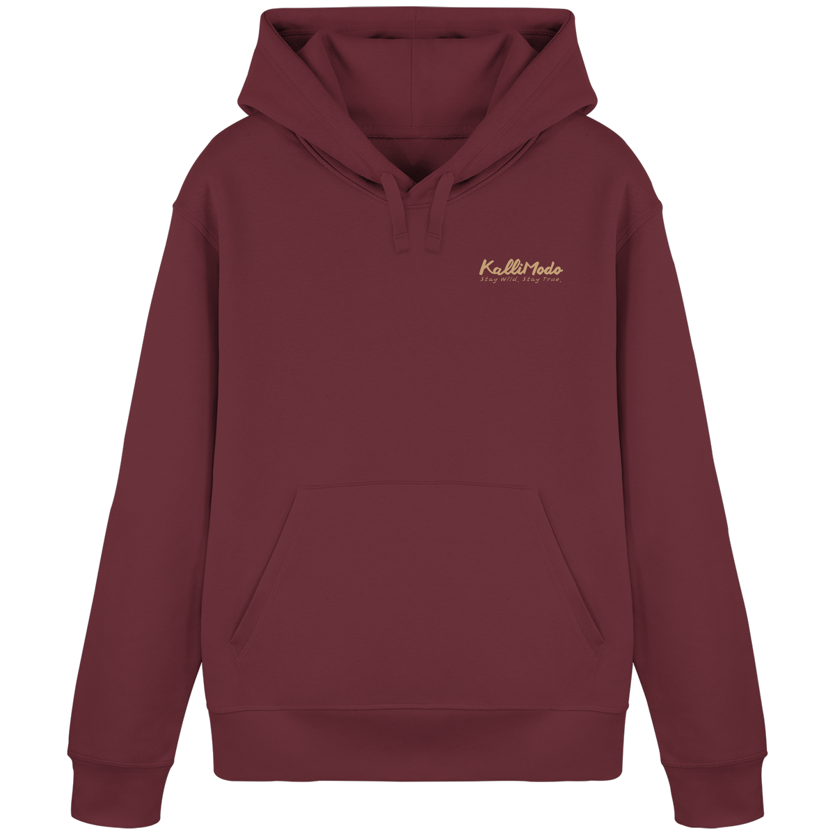Organic Hoodie Kalli Brother Two "Excuse Me" - Organic Basic Hoodie