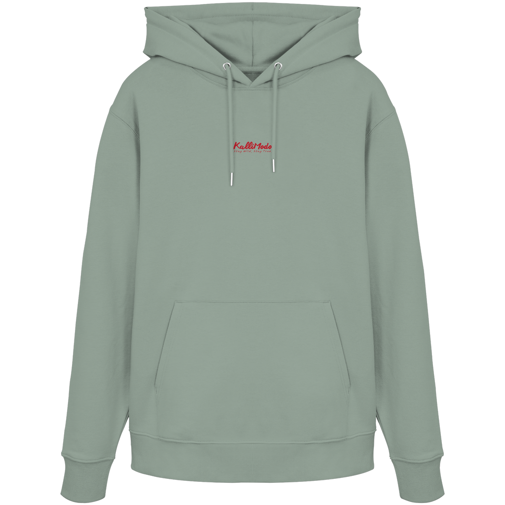 Kalli Red X-Mas Organic Hoodie -Hoodie - Organic Hoodie