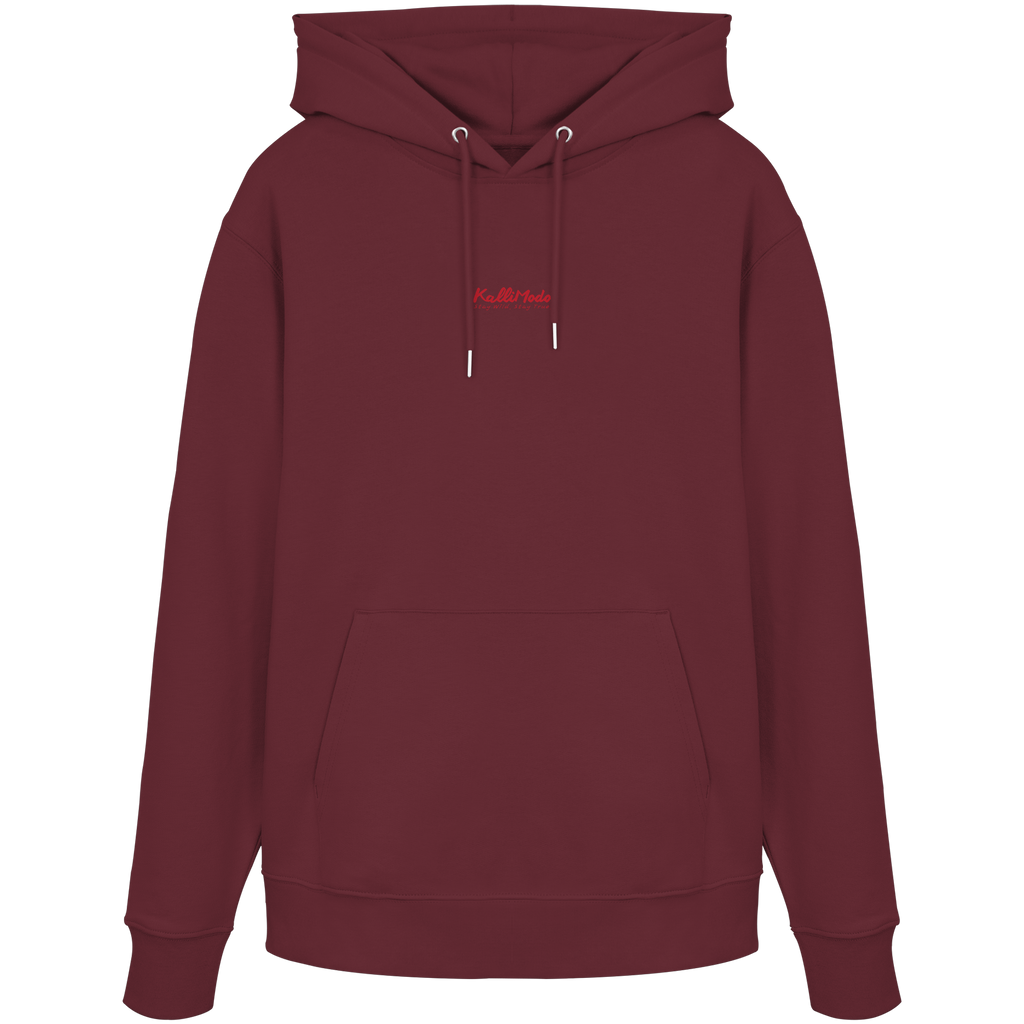 Kalli Red X-Mas Organic Hoodie -Hoodie - Organic Hoodie