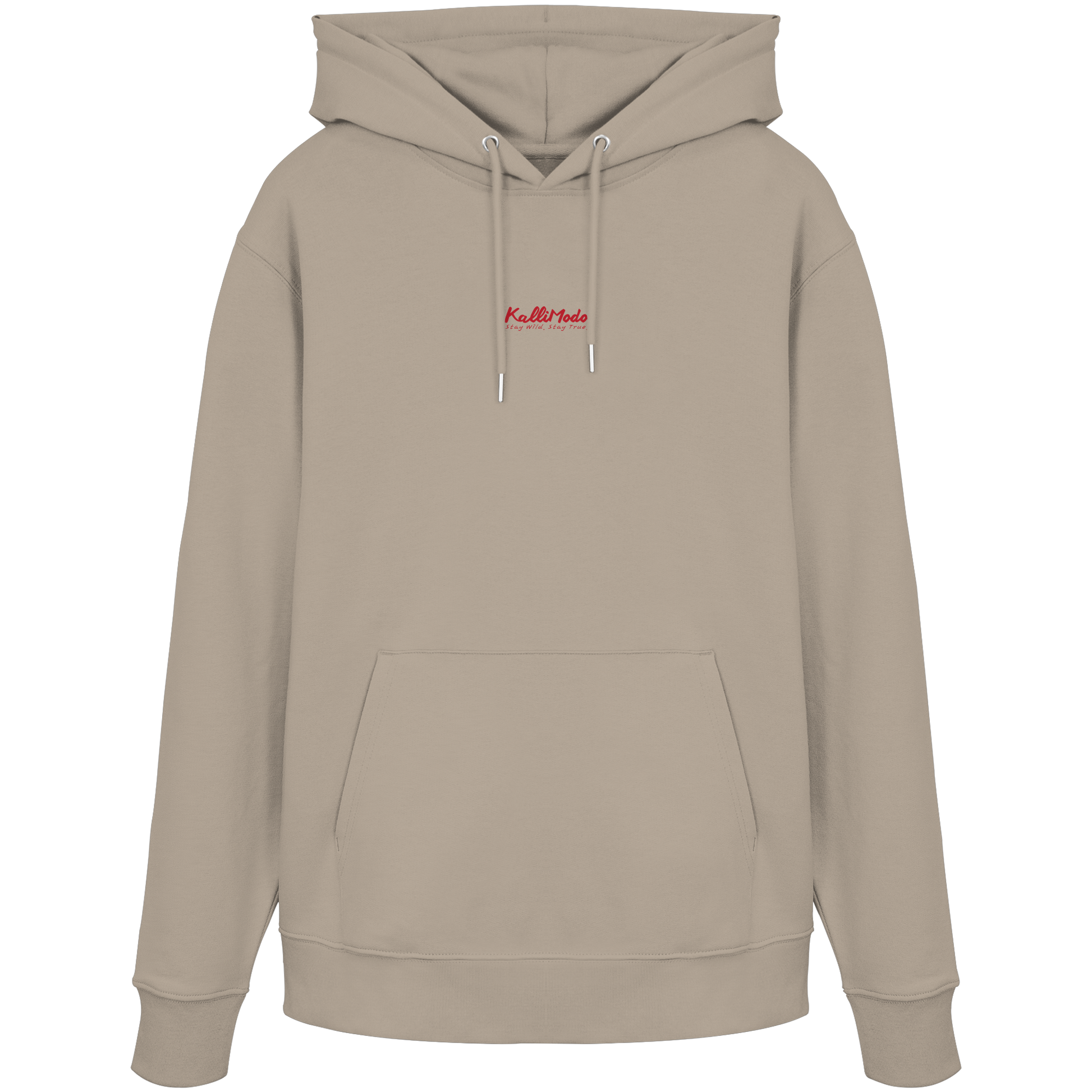 Kalli Red X-Mas Organic Hoodie -Hoodie - Organic Hoodie