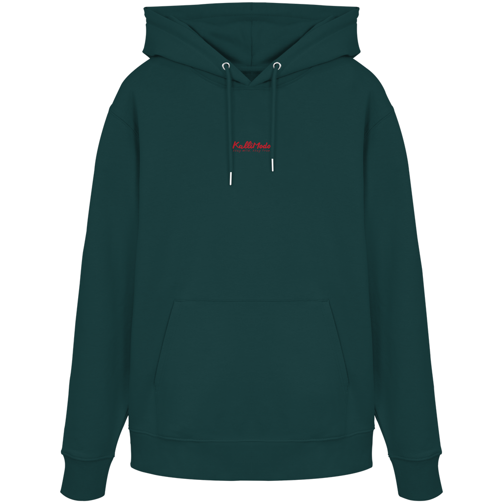 Kalli Red X-Mas Organic Hoodie -Hoodie - Organic Hoodie