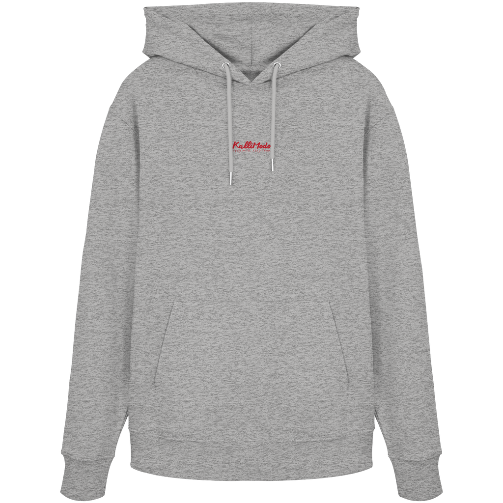Kalli Red X-Mas Organic Hoodie -Hoodie - Organic Hoodie
