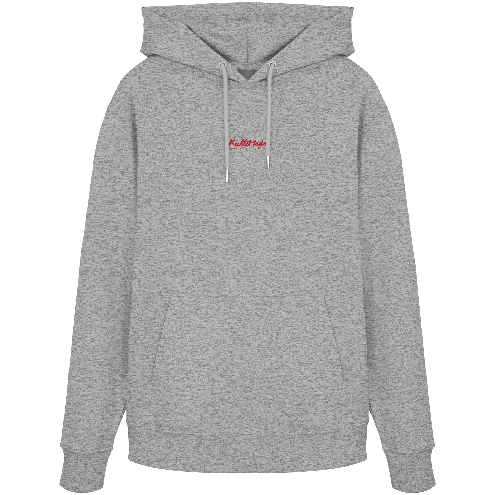 Kalli Red X-Mas Organic Hoodie -Hoodie - Organic Hoodie