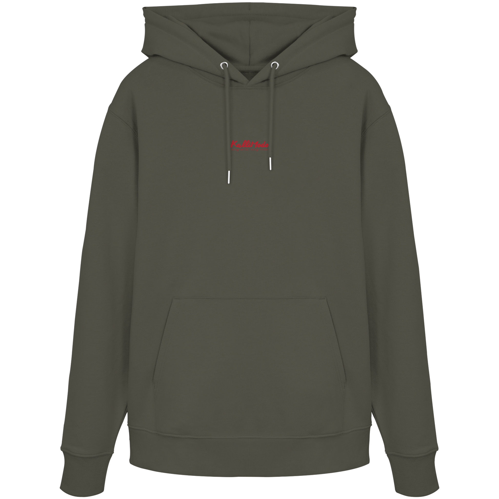 Kalli Red X-Mas Organic Hoodie -Hoodie - Organic Hoodie