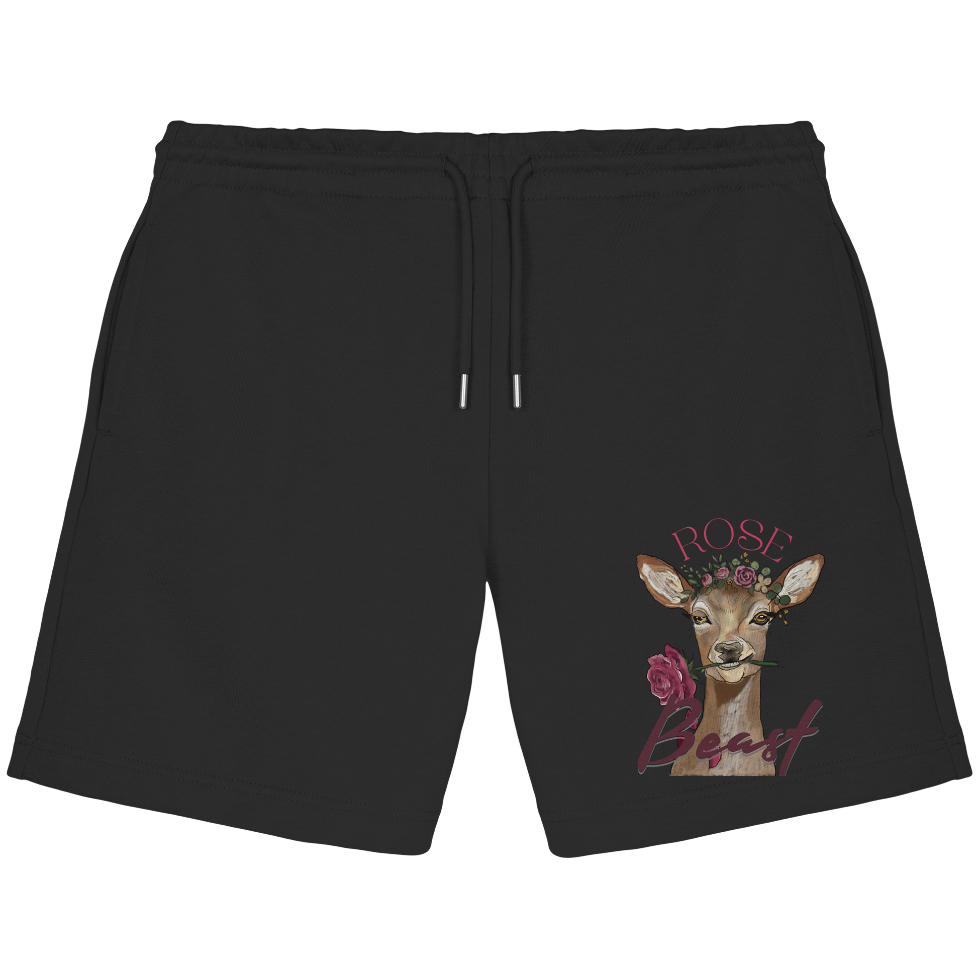 Bio Shorts Kallis "Rose Beast"  - Organic Jogger Shorts