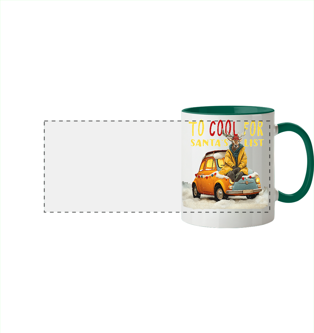 Kalli Cool X-Mas Mug - Panorama Mug Two-Tone