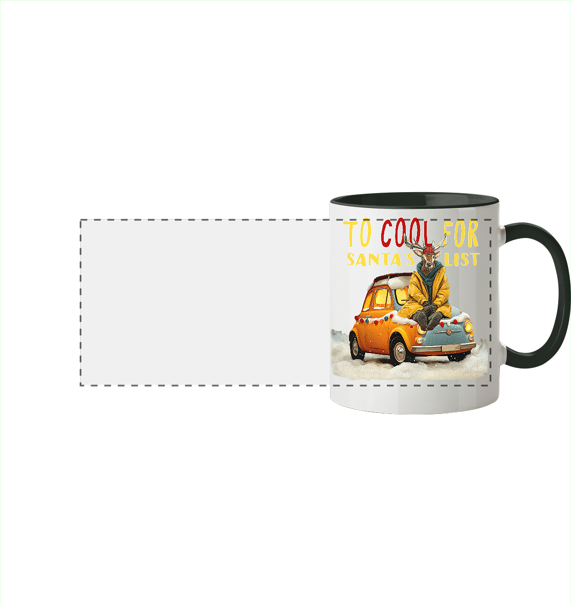 Kalli Cool X-Mas Mug - Panorama Mug Two-Tone