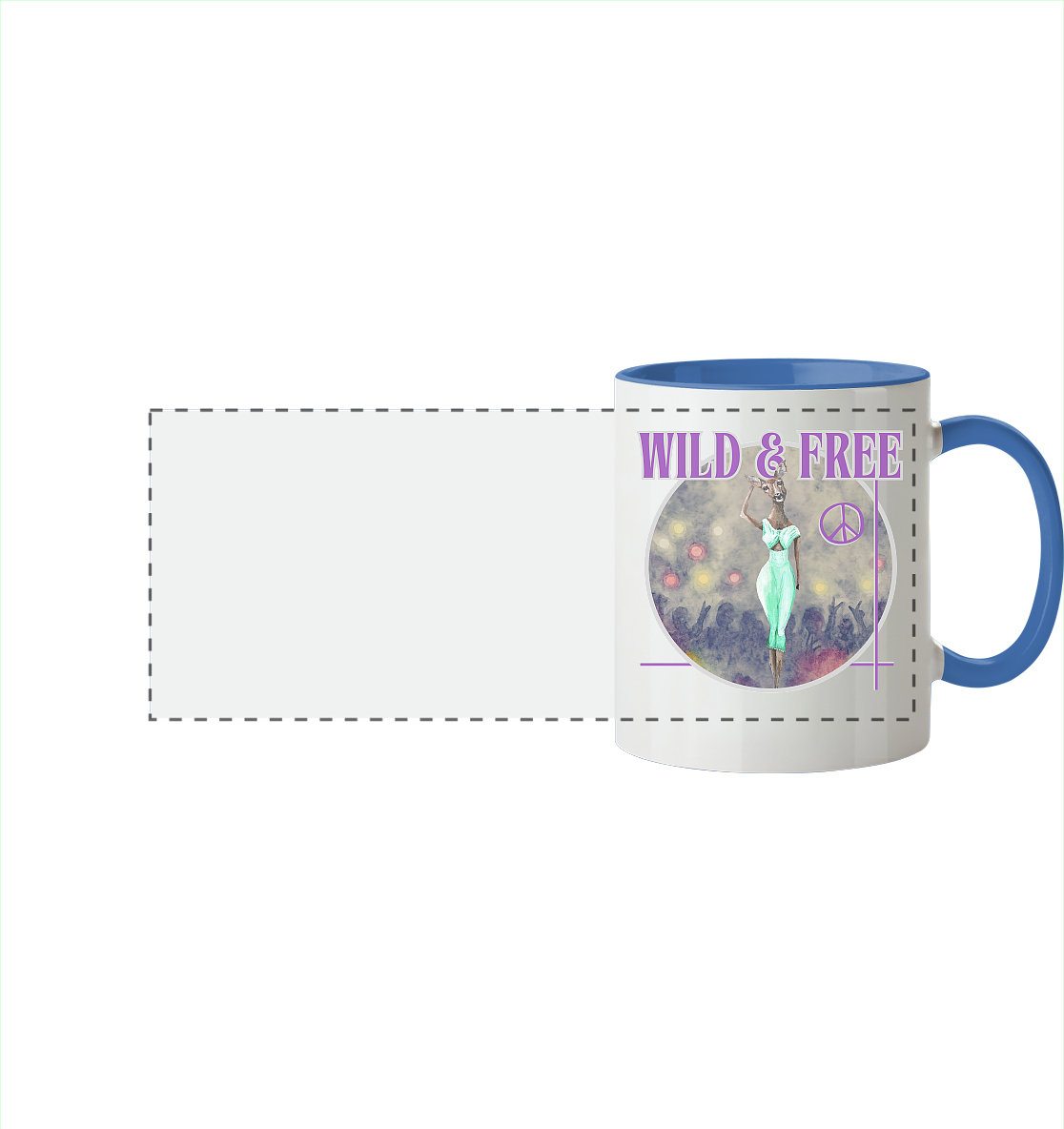 Kalli Wife Mug - Panorama Mug Two-Tone