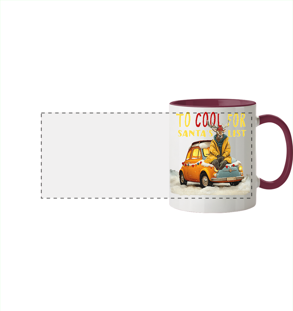 Kalli Cool X-Mas Mug - Panorama Mug Two-Tone