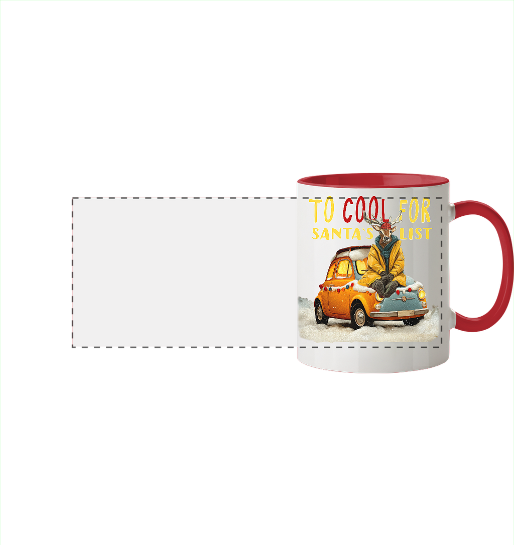 Kalli Cool X-Mas Mug - Panorama Mug Two-Tone