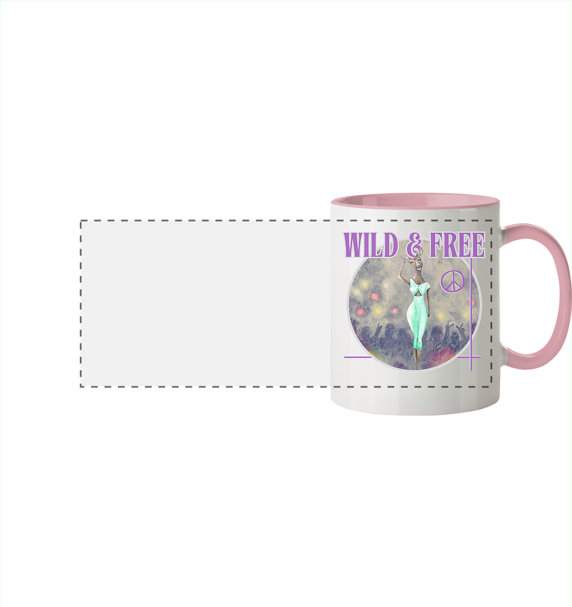 Kalli Wife Mug - Panorama Mug Two-Tone