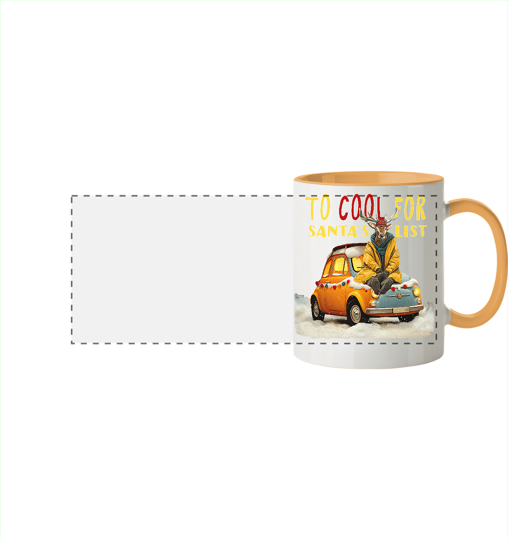 Kalli Cool X-Mas Mug - Panorama Mug Two-Tone