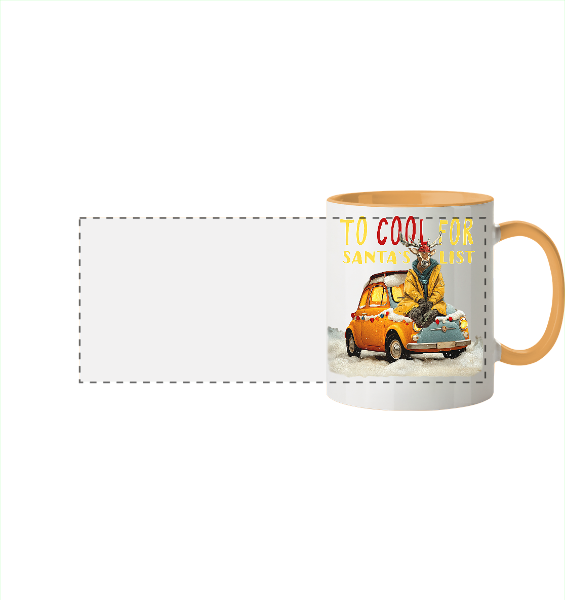 Kalli Cool X-Mas Mug - Panorama Mug Two-Tone