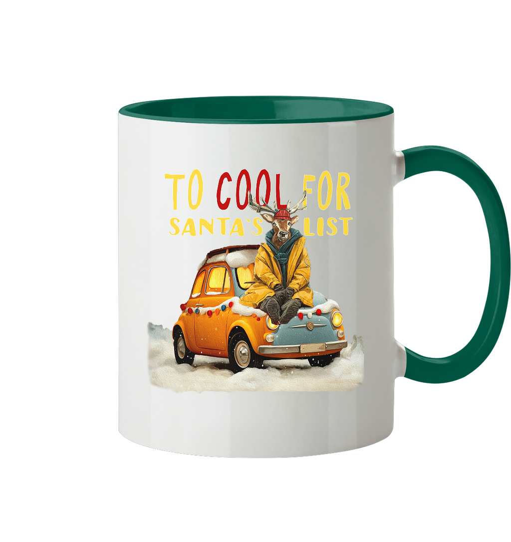 Kalli Cool X-Mas Becher - Tasse zweifarbig