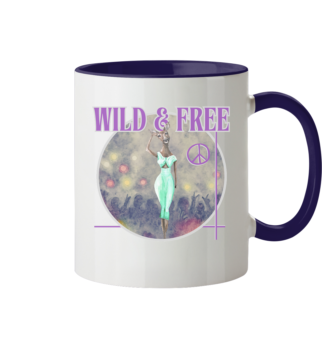 Kalli Wife Becher - Tasse zweifarbig